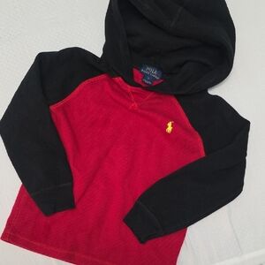 💚5/$20💚 Polo by Ralph Lauren Kids Hoodie in Red and Black